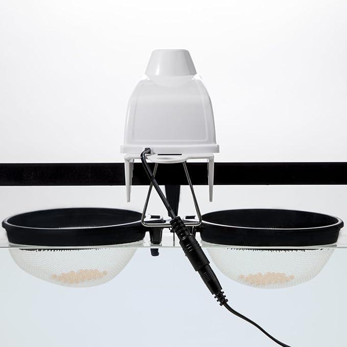 Fish Egg Hatchery Incubator Tumbler by Fry Factory, Catfish and Cichlid Breeding Hatcher Box - Double Net, Baby Eggs Breeder for Aquariums,12 Volt, Automatic, Patented.
