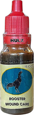 HULX 2 PCS, Rooster Booster Chicken Wound Care Skin Soother Healing 30 CC. Protection & Quickly Recover Skin Heal Wounds Pain Fast Dries Work Well for Sore Mouth Face Feet Poultry Bird