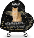 Pawfect House Cat Memorial Gifts for Loss of Cat, Personalized Memorial Stone, Loss of Pet Memorial Gifts, Garden Decor, Pet Loss Sympathy Gift, Cemetery Decorations for Grave, in Loving Memory