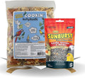 GROVE Sunseed Crazy Good Cookin' 12 oz Bundle with Gourmet Avian Treat – Cookable, Nutritious Treat for Parrots, Cockatoos & Pet Birds – Fun & Flavorful Diet Variety – Gift Set (2 Items)