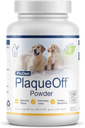 ProDen PlaqueOff Powder for Pets - Cat & Dog Breath Freshener - Plaque & Tartar Remover for Pet Oral Care - 60g