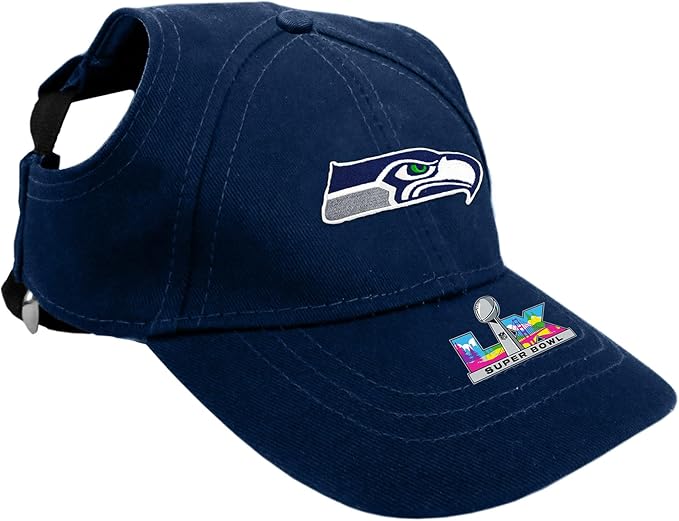 Littlearth NFL Pet Baseball Hat - Officially Licensed Teams, Sizes: XS - XL