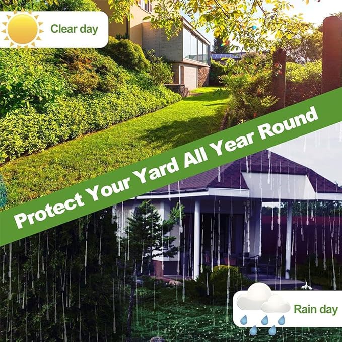10/12 Pack Dog Deterrent, Cat Repellent Spray, Safe and Effective Formula, for Indoor Outdoor Use, Protects Gardens Furniture from Scratching Digging, Pet and Plant Friendly. (White 10pcs)