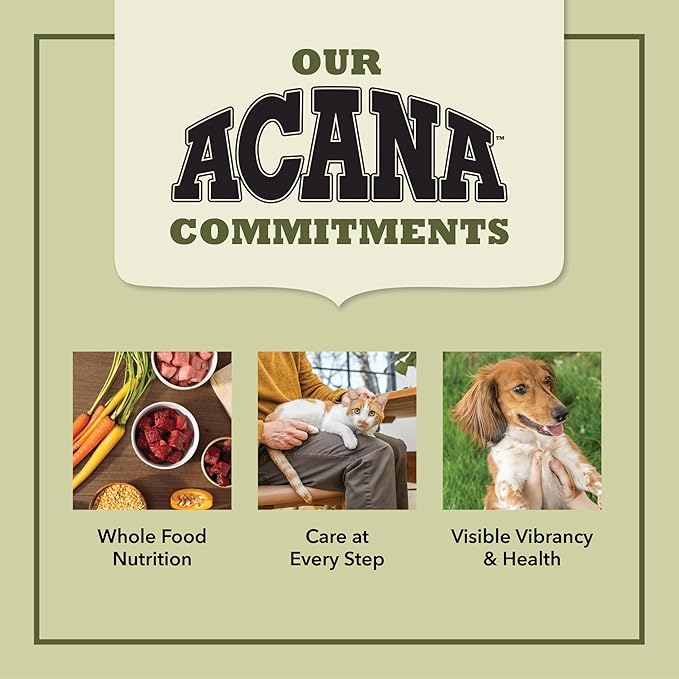 ACANA Wholesome Grains Dry Dog Food Small Breed Recipe Real Chicken Eggs and Turkey 11.5lb Bag