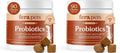 Fera Pets Probiotics for Dogs with Prebiotics and Postbiotics - Full Spectrum Gut Health Support - Promotes a Balanced Gut Microbiome - Boosts Immune Health - 90 Soft Chews (Pack of 2)