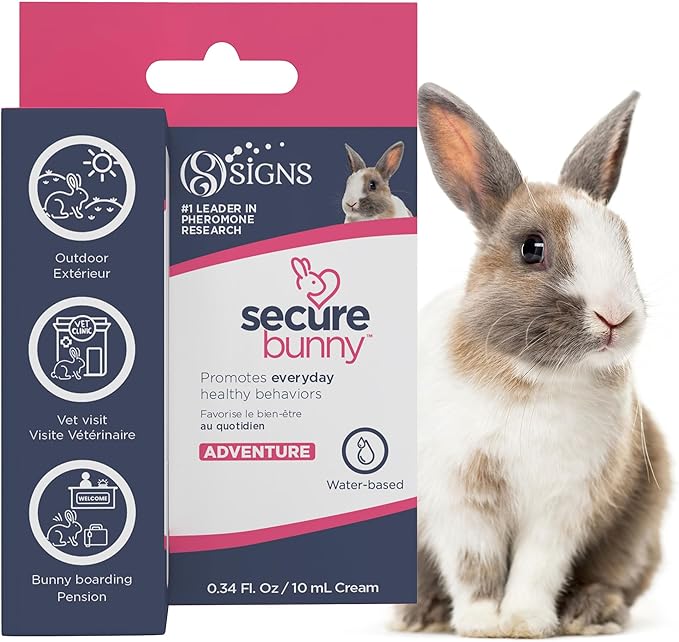 SIGNS SecureBunny Adventure, Water Based Pheromone Cream for Outdoor Stress Management, Helping Relieve Any Feeling of Anxiety and Stress