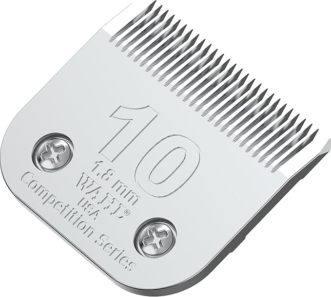 Wahl Professional Animal 10 Medium Competition Series Detachable Blade with 1/16-Inch Cut Length (2358-100)