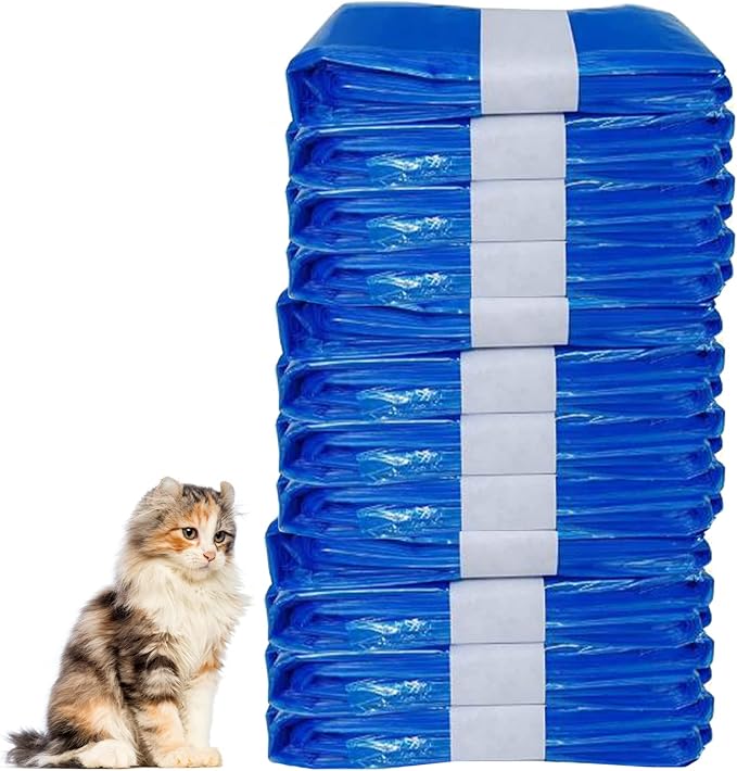 12 Pack Cat Litter Refills Bag,Compatible with Litter Refill Litter Disposal Refill Cartridge Generic Pail Liner Suitable for Genie Original Refill Cartridge Not Included