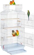 Open Top Canary Parakeet Cockatiel Lovebird Finch Bird Cage with Breeding Doors