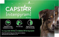Capstar for Dogs (nitenpyram), Fast-Acting Oral Flea Treatment for Dogs Over 25+ lbs, Vet-Recommended Flea Medication Tablets Start Killing in 30 Minutes, 12 Doses (Includes Two 6-Count Boxes)