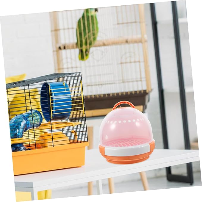 YARNOW Portable Bird Carrier Cage for Travel Breathable Design Handle for Parrots Cockatiels and Birds and Convenient for Outings and Hiking