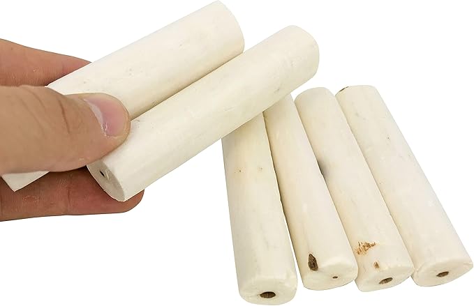 1288 Pk6 Natural Sola Stick Bonka Bird Toys Soft Forage Chew Parrot Parrotlet Budgie Finch Macaw