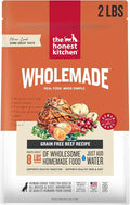 The Honest Kitchen Human Grade Wholemade™ Dehydrated Dog Food, Grain Free Beef Dog Food, 2 lb Bag