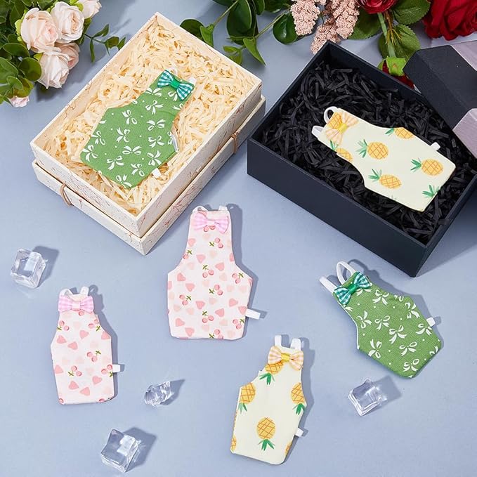 SUPERFINDINGS 6Pcs Bird Diaper Reusable Parrot Nappy with Washable Waterproof Cute Urine Wet Suit Green Pink Yellow Costume Cockatiel Clothes with Elastic Rope for Parrots Cockatiel Pet Birds(S-M)