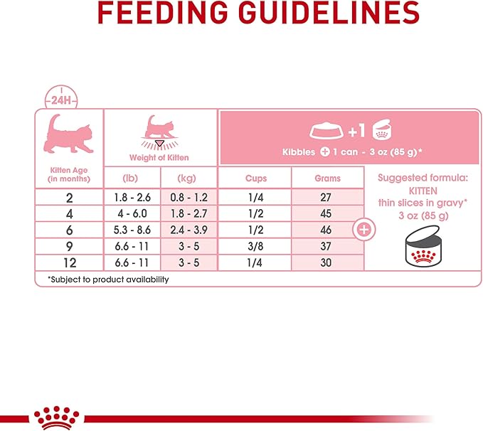 Royal Canin Feline Health Nutrition Kitten Thin Slices in Gravy Cat Food, 3 oz (Pack of 12)