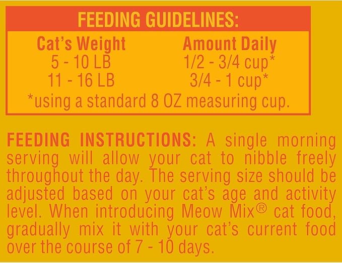 Meow Mix Indoor Health Dry Cat Food, 3.15 Pound Bag (Case of 4)
