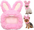 Cat Bunny Rabbit Ears Hat Costumes, Rabbit Ears for Dogs Party Costume Easter, Pet Accessory Cute Headwear, Easter Pet Costume for Cats Small Dogs Puppy (Pink)