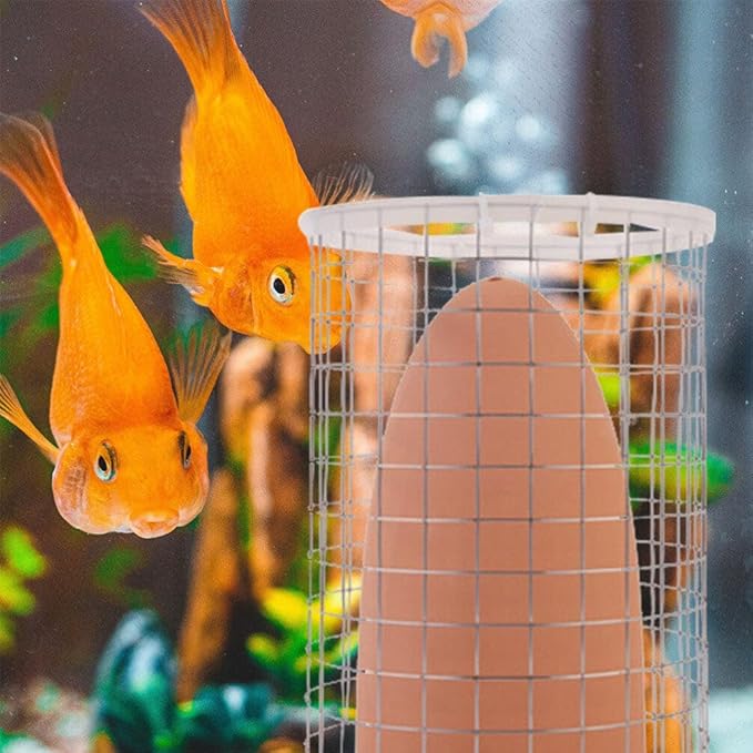 Yardwe Discus Breeding Cone Discus Fish Breeding Cone Discus Angelfish Fish Breeding Cones Cave, Spawning Slates Ceramic Spawning Breed Cone for Aquarium Landscape Fish Tank