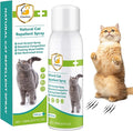 Cat Deterrent Spray, Natural Cat Repellent for Indoor & Outdoor Use, Safe Anti-Scratch Furniture Protector, Effective Cat Training Aid Spray for Sofa, Carpet & Door 150ml