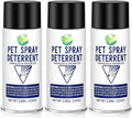 Cat Deterrent Spray Refill, Pet Spray Deterrent System, Motion Activated Cat System, Cat & Dog Odorless & Indoor, Up to 3 Feet Away, Pet Deterrent Spray Refill 3 Pack 11.67Oz