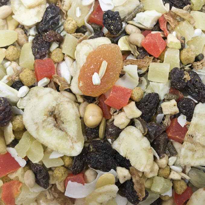 Higgins 3 Pack of Sunburst Gourmet Natural Bird Treats, 5 Ounces Each, Fruits and Veggies Flavor, for Conures Parrots and Macaws