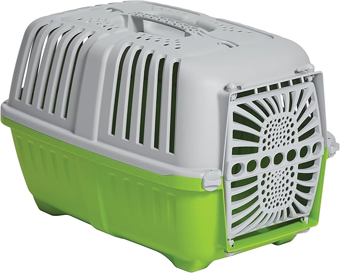 MidWest Spree Travel Pet Carrier | Hard-Sided Pet Kennel Ideal for "XS" Dog Breeds, Small Cats & Small Animals | Dog Carrier Measures 22.3L x 14.2 W x 15H - Inches| Great for Short Trips to the Vet