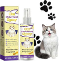 Cat Deterrent Spray,Natural Safe Cat Deterrent for Indoor Use,Anti-Scratch Training Spray to Stop Cats from Scratching Furniture, Sofas, Carpets & Curtains (Yellow)