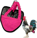 Hen Holster, Wrap-Around Chicken Diapers, Comfy Chicken Diapers for Hens & Roosters, US-Made Chicken Diaper, Must-Have Chicken Accessories, with Sewn-in Liner, XL, Pink - Crazy K Farm