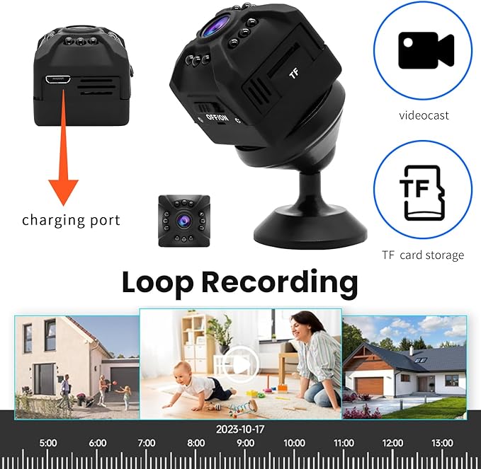 2025 Upgraded 1080P Security Camera Wireless Indoor,Home Camera for Pet/Baby,Suitable for Home Offices-29