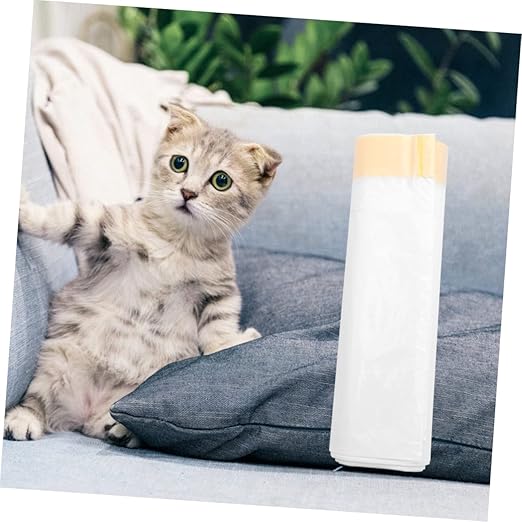 1roll Cat Litter Cleaning Bags and Cat Litter Pouches for Easy Waste Disposal for Convenient Use