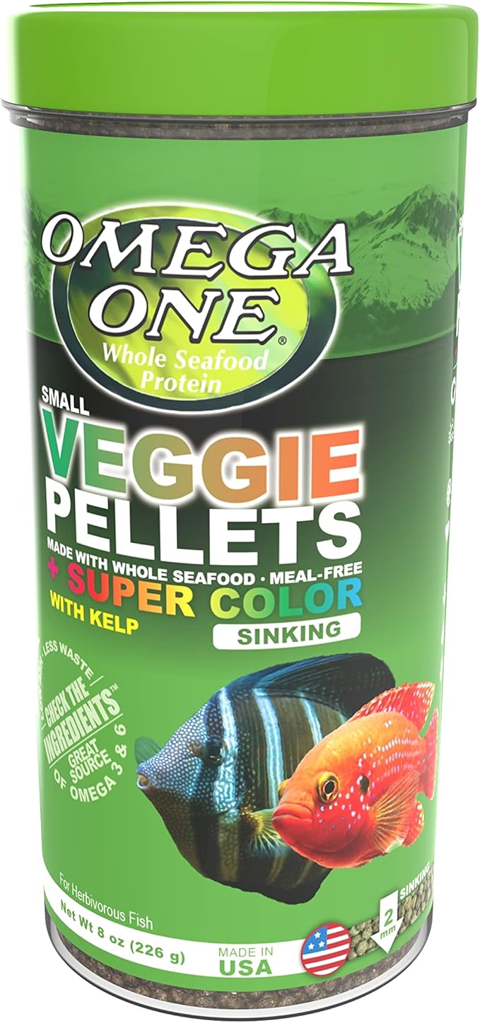 Omega One Super Color Kelps Sinking Pellets 8oz