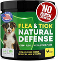 Flea and Tick Chewable Pills - No Harsh Chemicals - 100 Chicken Flavored Treats - Guardian's Choice Pets Brand - Tasty Chews Flea Pills Dogs Love