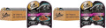 Sheba Gravy Indulgence Adult Wet Cat Food,Wet Food for Cats Salmon Entree in Extra Gravy,2.6 oz. Twin-Pack Trays (,48 Servings),24 Count (Pack of 2)