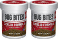 Fluval Bug Bites Cichlid Fish Food, Granules for Small to Medium Sized Fish, 1.59 oz., A6580 (Pack of 2)