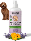 We Love Doodles Dog Cologne & Perfume, Deodorizing, Safe Ingredients, Manufactured in USA, Long Lasting After Bath, Deodorant for Smelly Dogs, Pawfume for Pets, Odor Eliminator Spray, Lavender, 8 OZ