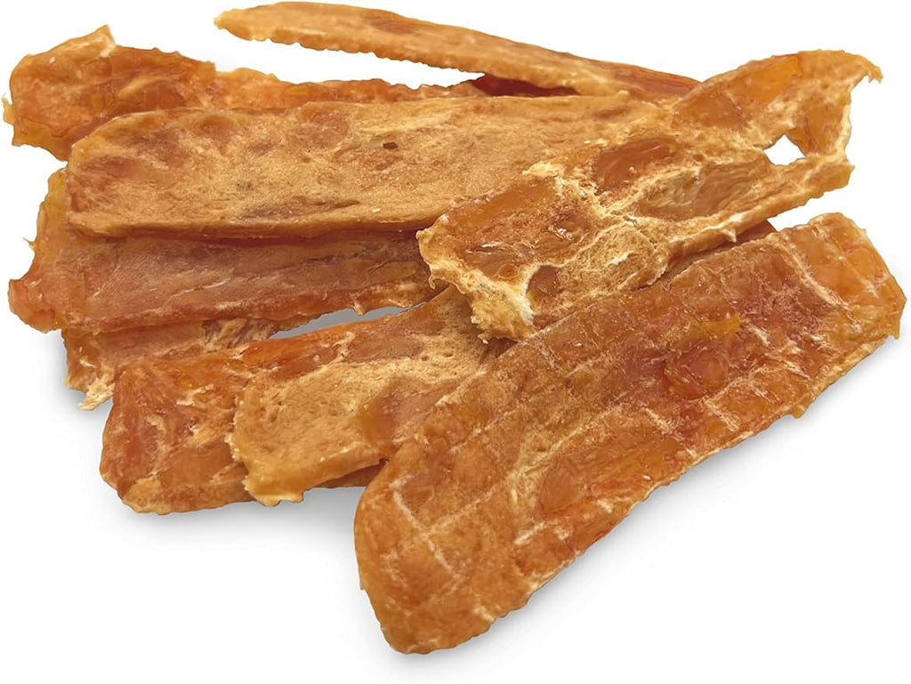 Chicken Steak Strips (30 count) Glucosamine and Chondroitin and Biotin added for hips and joints and nails and skin