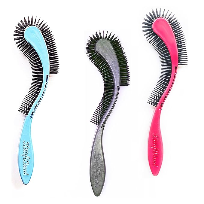 Cat Brush, Black. Designed for Comfort, Created for Cats and Dogs. Ergonomic shape promotes stress free grooming. Great for long to short haired cats. Made in the USA