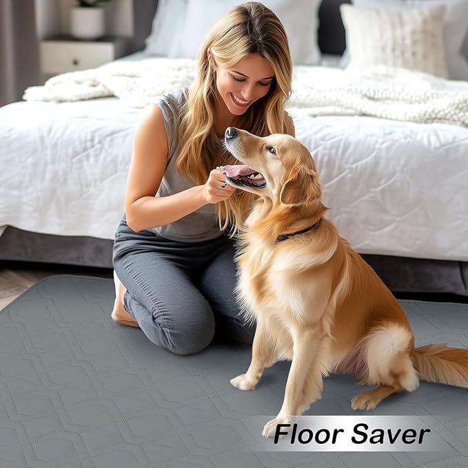 hyha Waterproof Dog Bed Blanket, Soft Pet Blankets, Waterproof Couch Cover for Dogs, Reversible Sofa Covers Washable for Furniture (30x70 Inch, Dark Grey/Dark Grey)