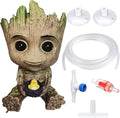 TEEMO Aquarium Groot Air Bubbler Decorations, Air Bubbler Decorations for Fish Tank.(Large Size 3.75'x5.7'x3.5')