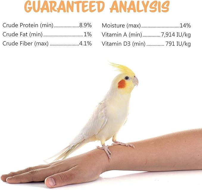 Vitakraft 3 Pack of Apple & Honey Crunch Sticks for Cockatiels, 2 Sticks Each