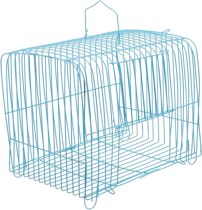 TOYANDONA Cage Parakeet Portable Bird Carrier Wire Travel Cage for Birds for Outings and Adventures Stylish Design for Comfortable Travel