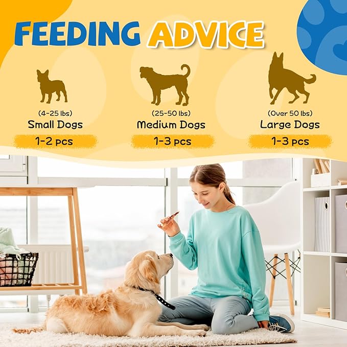 gazeupon Dog Treats, Chicken&Duck Wrapped Sweet Potato, Healthy Training Snacks for Small Medium Dogs, Rawhide Free,14.1 oz