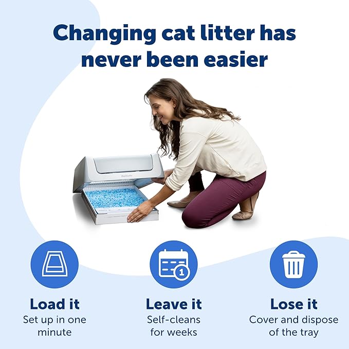 ScoopFree Litter Tray Refills with Premium Blue Crystals