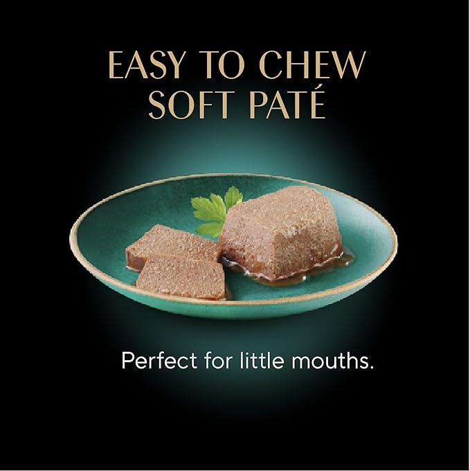 Sheba Perfect Portions Kitten Wet Food,Pate Cat Food Wet Entree,Chicken Recipe,2.6 oz. Twin-Pack Trays (,48 Servings),24 Count (Pack of 2)