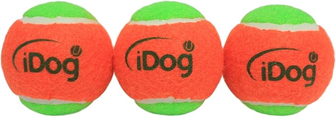 2.5" Dog Fetch Ball Safe Pet Tennis Balls for Big Midi Ball Launcher (3 Pack)