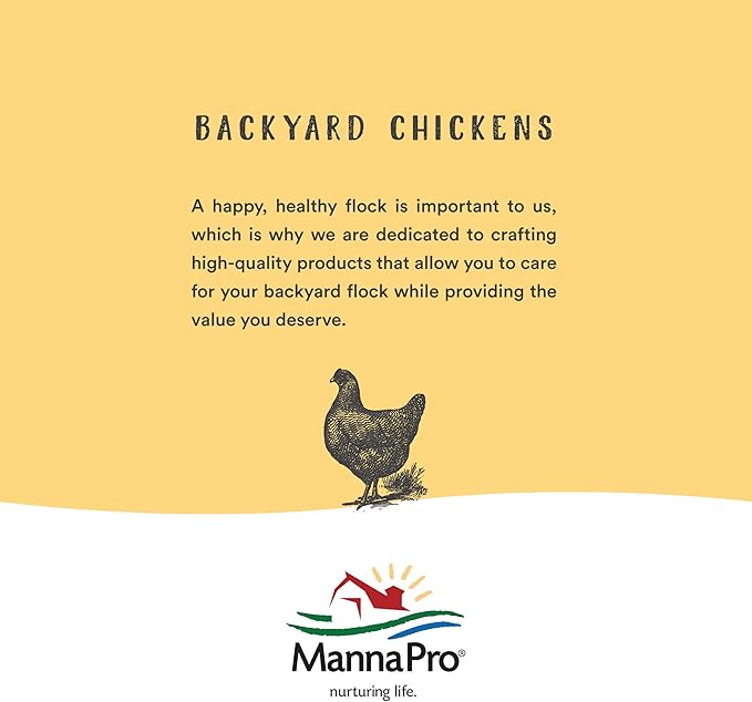 Manna Pro Gamebird & Showbird Crumbles – Premium Poultry Feed for Chickens, Ducks, Gamebirds, Turkeys & Bantams – Fortified with Vitamins & Minerals – Healthy Complete Diet – 5 lb Bag