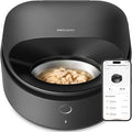 PETLIBRO Automatic Wet Food Cat Feeder with Semiconductor Cooling, Refrigerated Cat Feeder for 3 Fresh Meals in 3 Days, App-Controlled Pet Food Dispenser, Stainless Steel Bowl, Easy to Clean，Black