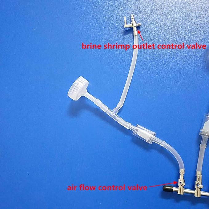 Simple 3-Way Soda Bottles Brine Shrimp Hatchery Kit Artemia Hatching Tools