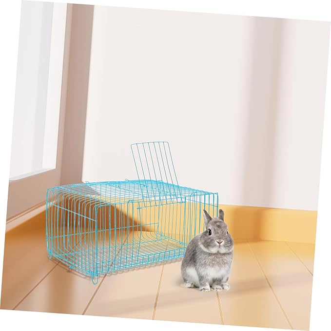 Happyyami Portable Bird Carrier Cage for Small Pets Stylish Parrot Travel Case Excellent Ventilation Convenient Design for Outings and of Hamsters and Other Small Animals