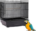 Bird Cage Seed Catcher, Large Bird Cage Skirt Guard, Adjustable Soft Nylon Mesh Bird Cage Netting for Round Square Bird Cages Circumference 60-86Inch